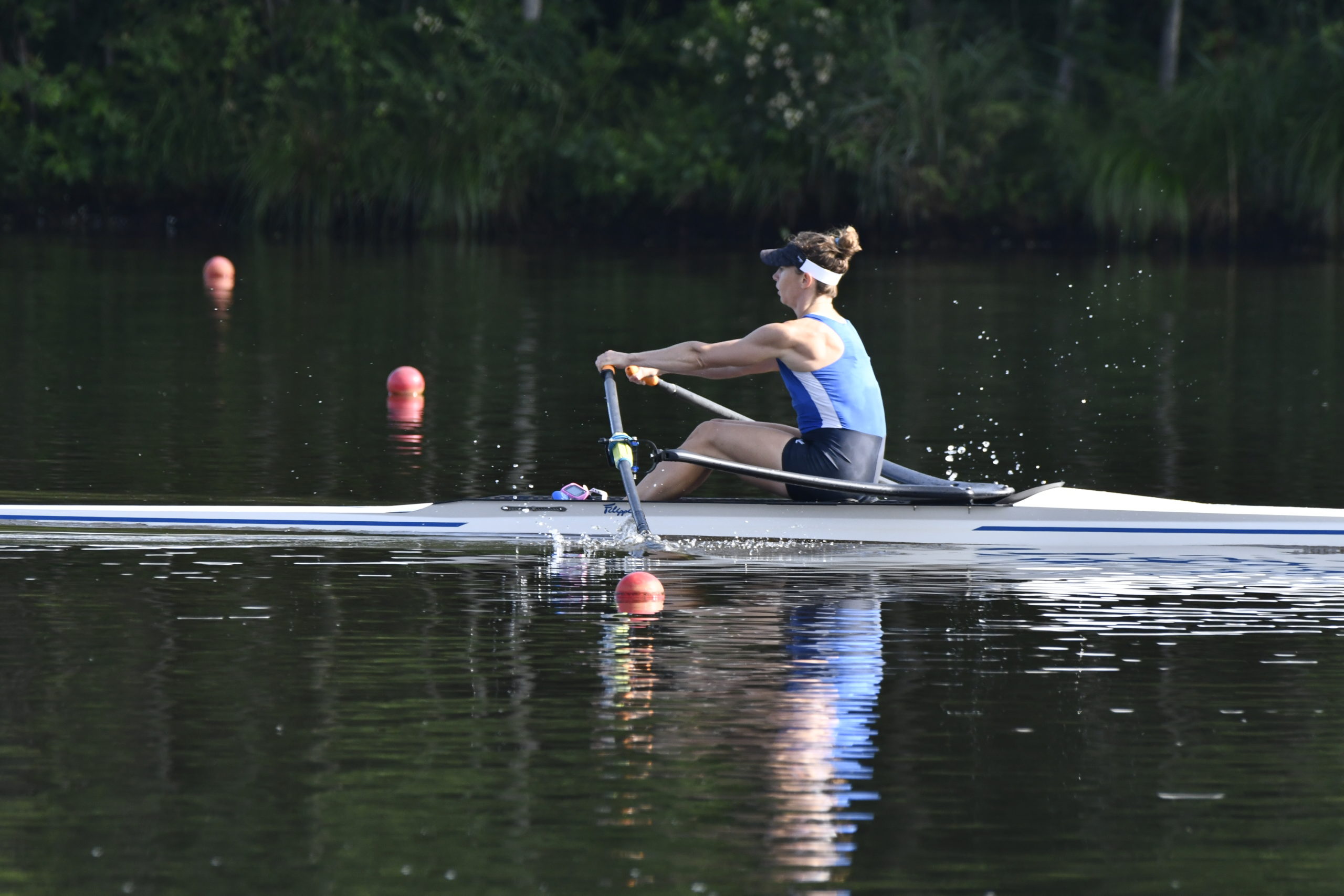Mary Jones Nabel Wins Trials in Lightweight Single